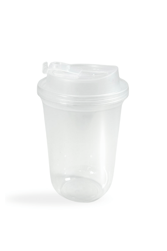 16oz/500mL (D/90mm) PP Injection U - Shape Cup Sealable - TEM IMPORTS™