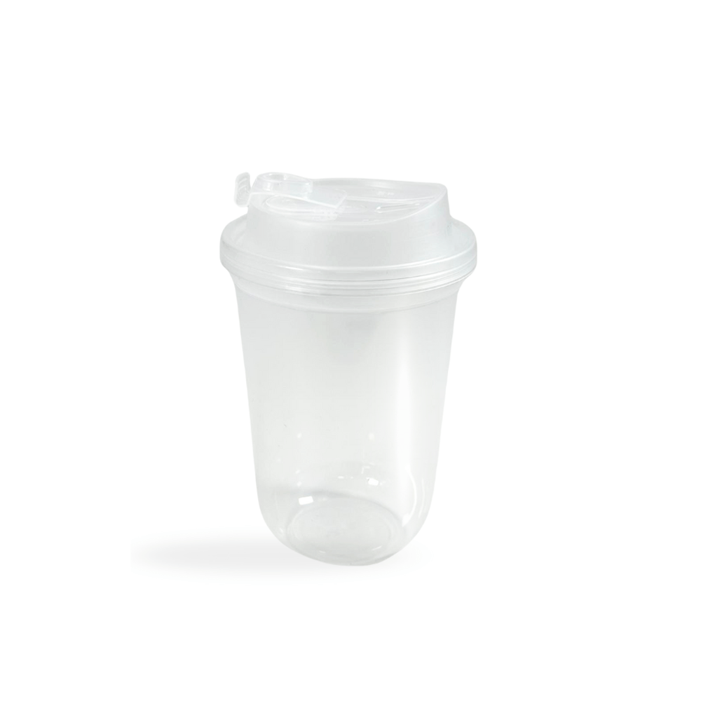 16oz/500mL (D/90mm) PP Injection U - Shape Cup Sealable - TEM IMPORTS™