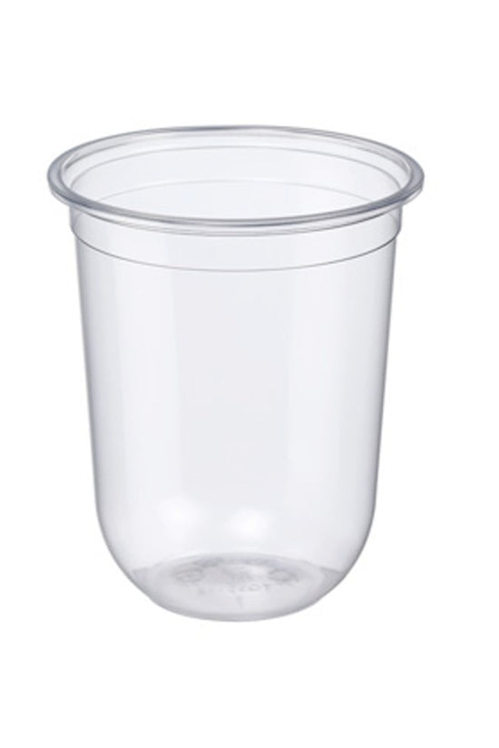 PP U-Shape Plastic Cup 16oz / 500mL (95mm Rim) – Heat Sealable