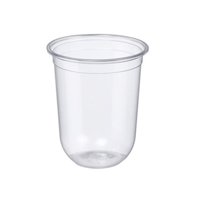 PP U-Shape Plastic Cup 16oz / 500mL (95mm Rim) – Heat Sealable