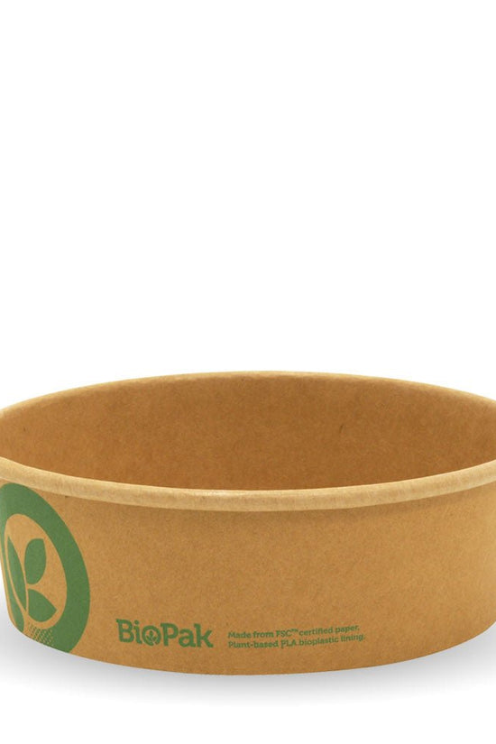 16oz/500mL Small Kraft BioBowl - 400pcs/Ctn - TEM IMPORTS™