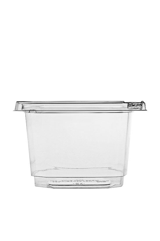16oz/500mL Tamper Evident Square Deli Container Base - TEM IMPORTS™