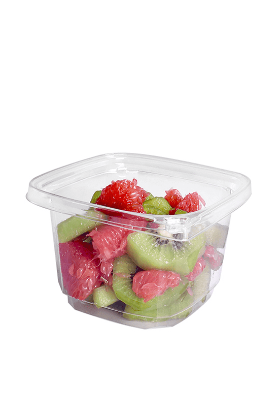 16oz/500mL Tamper Evident Square Deli Container Base - TEM IMPORTS™