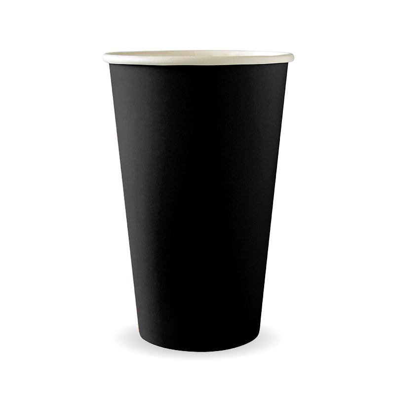 16oz/510mL (90mm) Black Single Wall BioCup - 1000pcs/ctn - TEM IMPORTS™