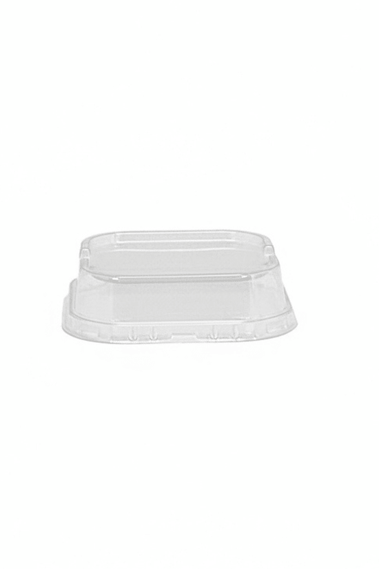 170mL Black&Gold Series Square PET Lid - TEM IMPORTS™