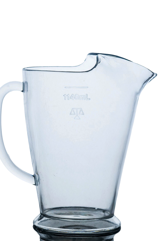 PGC® Classic Plastic Beer Jug 1140mL (SAN)