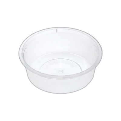 1.7oz/50mL Round Plastic Container Natural - TEM IMPORTS™