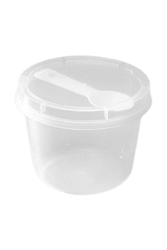 180mL Round Pudding Dessert Reusable PP Cup With Lid - TEM IMPORTS™
