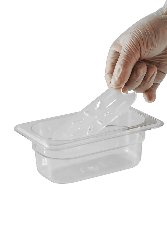 1/9 Size GN Food Pan Drain Plate - Clear - TEM IMPORTS™