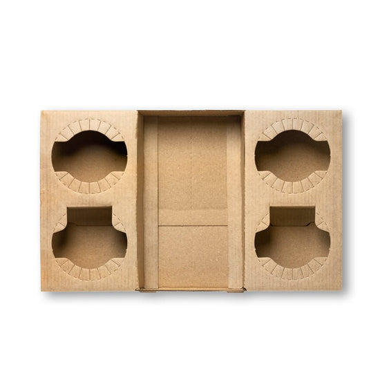 2 & 4 Cup BioCup Paper Tray - 100/CTN - TEM IMPORTS™
