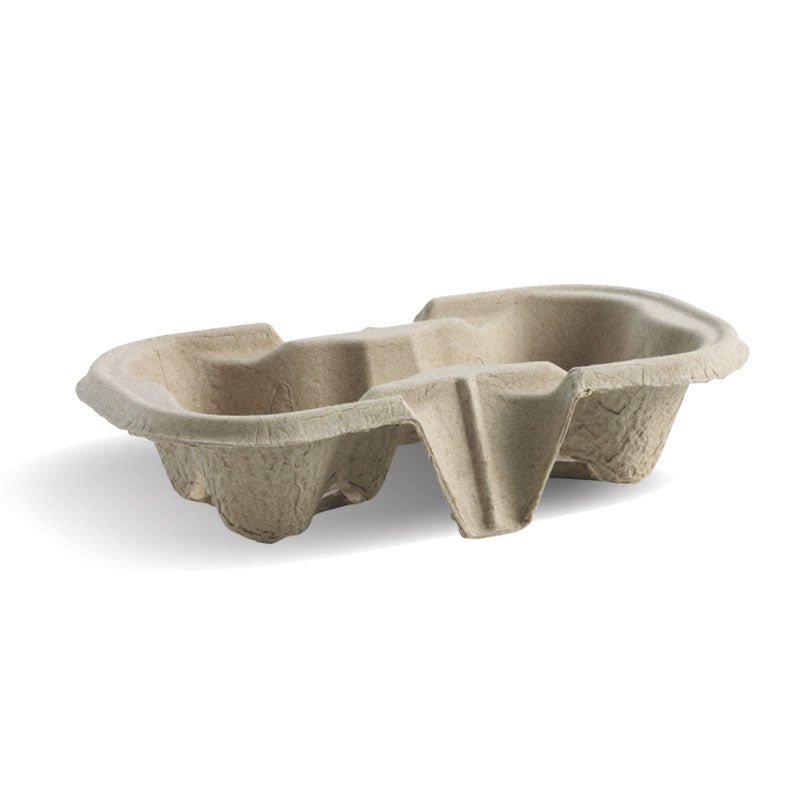 2 - Cup Pulp BioCup Tray - 500/CTN - TEM IMPORTS™