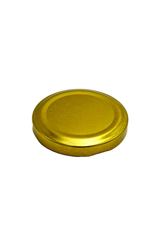 200mL Glass Jar With Gold Metal Twist Lid - TEM IMPORTS™
