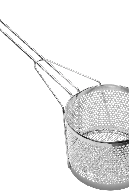 200mm Fry Basket Round Nickle Plated - TEM IMPORTS™