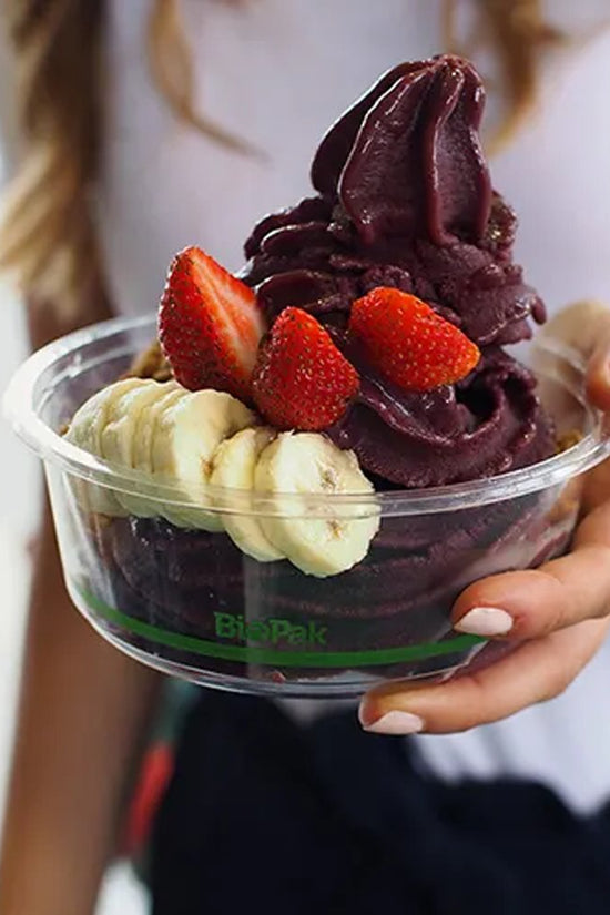 20oz/600mL Clear Wide BioBowl - 600pcs/Ctn - TEM IMPORTS™