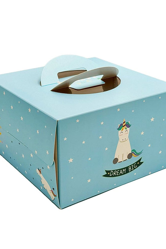20x20x15 Patisserie Square Cake Box - Dream Big - TEM IMPORTS™