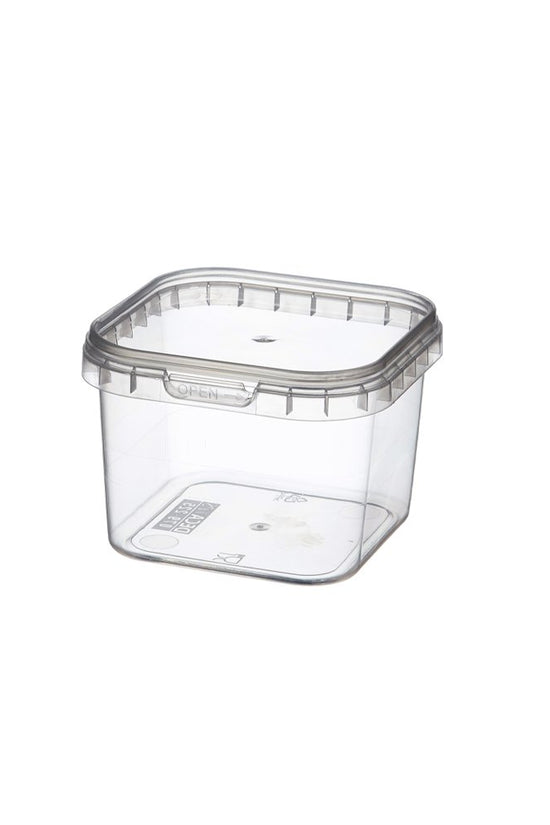 225mL Tamper Proof Square Container Base - TEM IMPORTS™