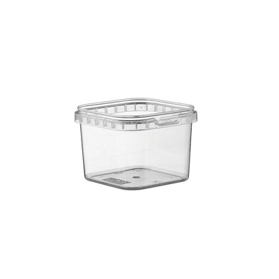225mL Tamper Proof Square Container Base - TEM IMPORTS™