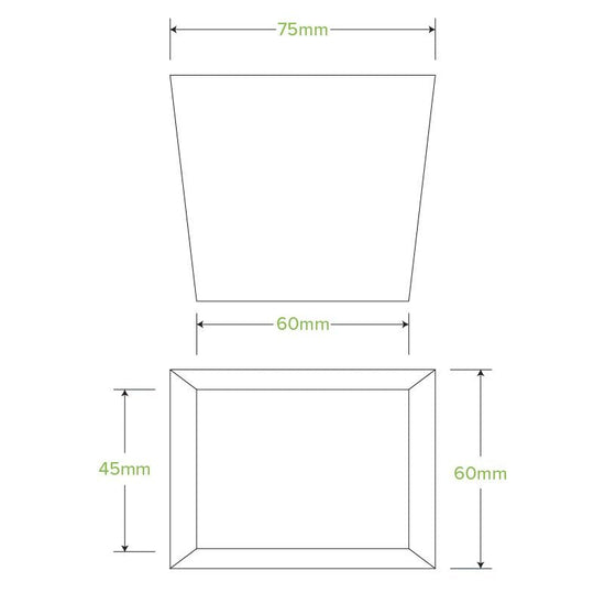 240mL / 8oz BioBoard Noodle Box - 1000pcs/Ctn - TEM IMPORTS™