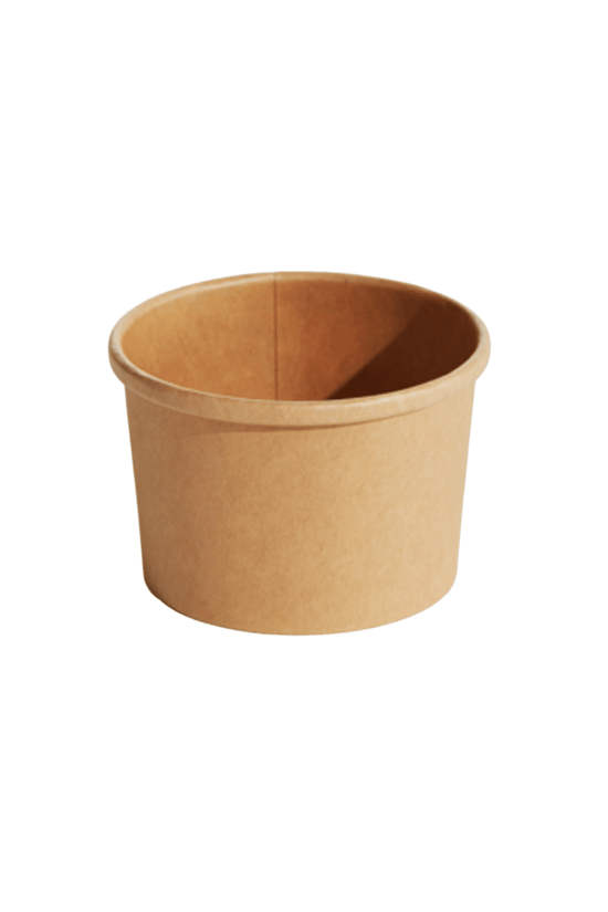 240mL (8oz) Kraft Paper Soup Cup - TEM IMPORTS™