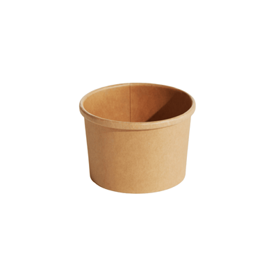 240mL (8oz) Kraft Paper Soup Cup - TEM IMPORTS™