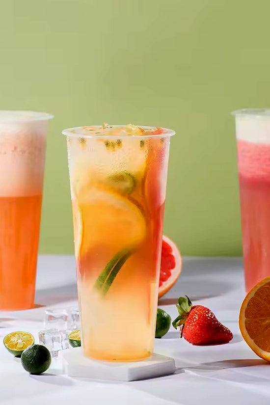 24oz/700mL (90mm) PP Bubble Tea Cup - TEM IMPORTS™