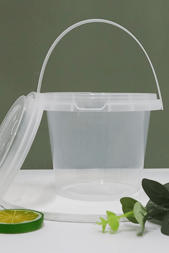 24oz/700mL Clear Fruit/Milk Tea Tamper Proof Bucket Cups - TEM IMPORTS™