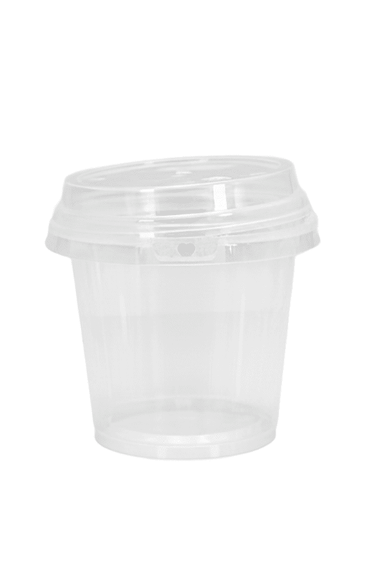 24oz/700mL Clear Fruit/Milk Tea Tamper Proof Bucket Cups - TEM IMPORTS™