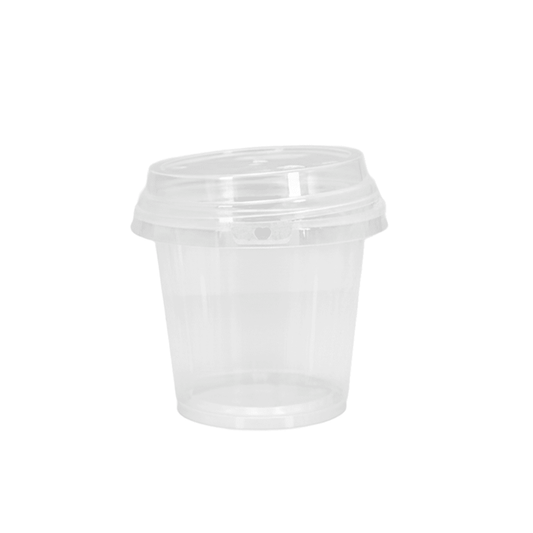 24oz/700mL Clear Fruit/Milk Tea Tamper Proof Bucket Cups - TEM IMPORTS™