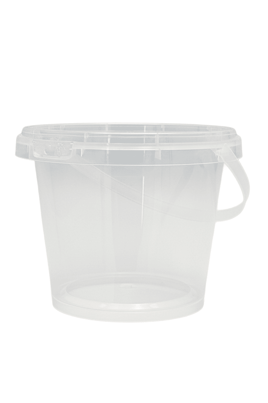 24oz/700mL Clear Fruit/Milk Tea Tamper Proof Bucket Cups - TEM IMPORTS™