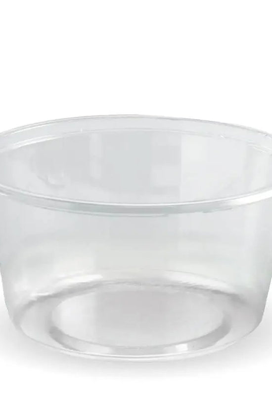 24oz/700mL Clear Wide Unbranded BioBowl - 600pcs/Ctn - TEM IMPORTS™