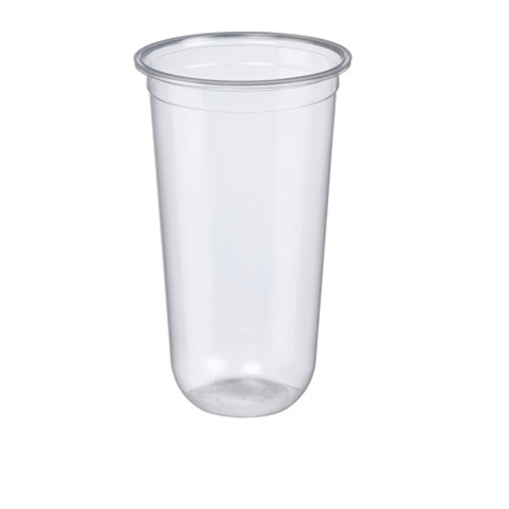 PP U-Shape Plastic Cup 24oz / 700mL (95mm Rim) – Heat Sealable