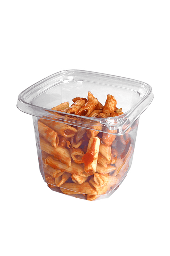 24oz/700mL Tamper Evident Square Deli Container Base - TEM IMPORTS™