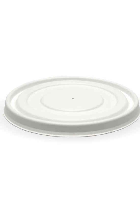 250mL / 8oz Plant Fibre Flat BioBowl Lid - 1000/CTN - TEM IMPORTS™