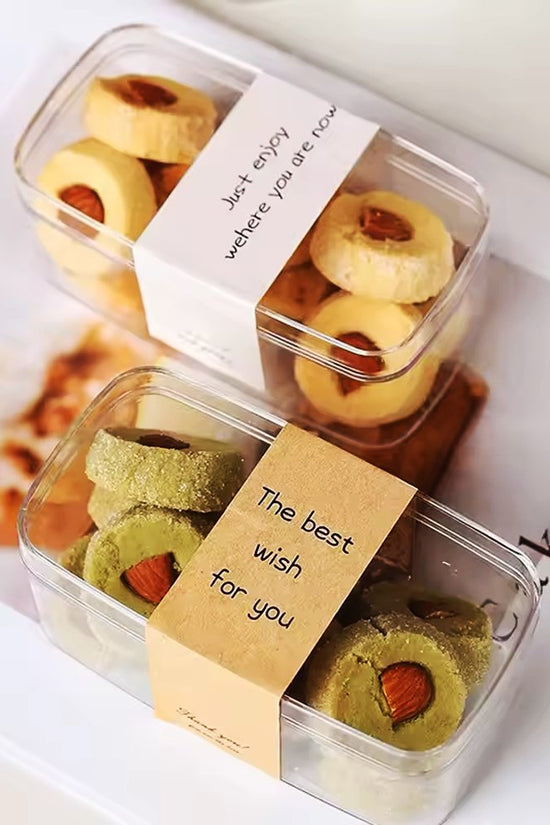 250mL Clear Rectangular Container With Hard Lid - TEM IMPORTS™