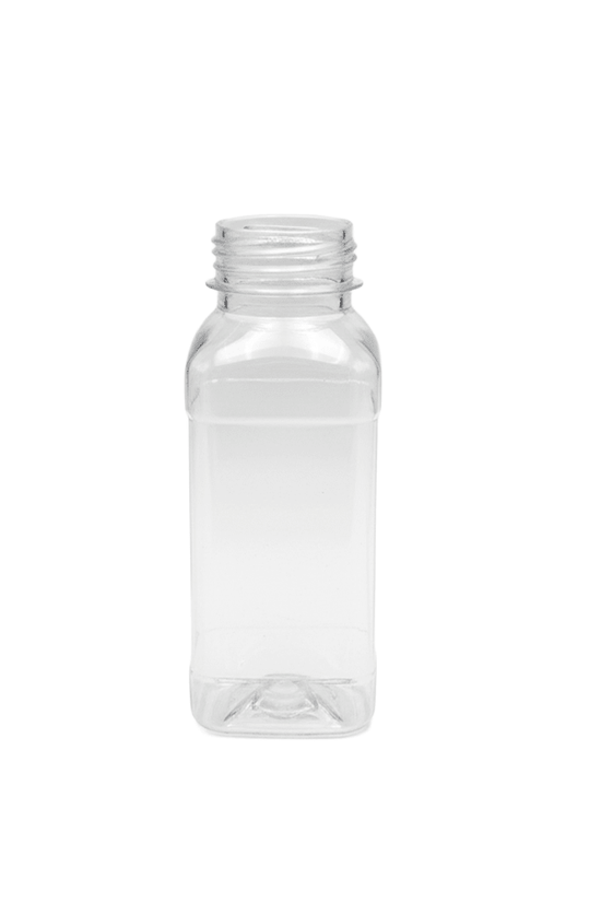 250mL Square Bottles With Tamper Evident Cap - TEM IMPORTS™