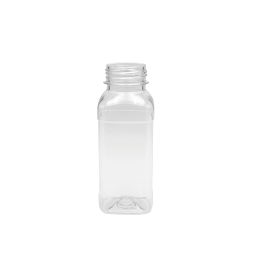 250mL Square Bottles With Tamper Evident Cap - TEM IMPORTS™