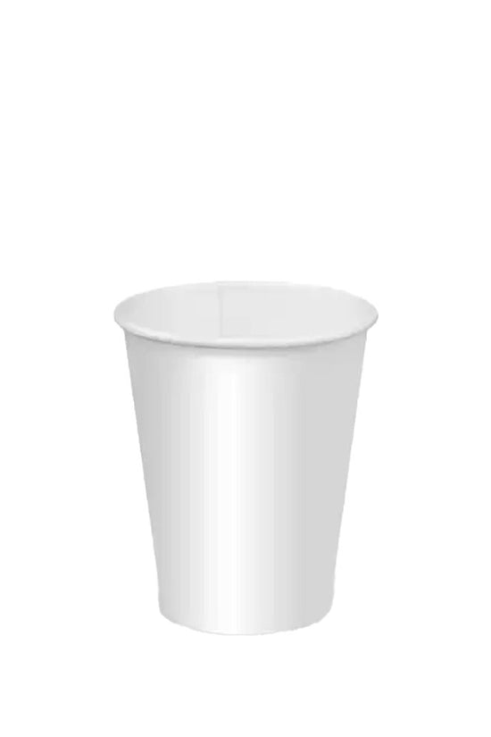 280mL/8oz (80mm) White Cold Paper BioCup - 1000/CTN - TEM IMPORTS™