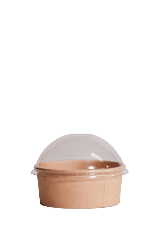 285mL (9oz) Kraft PP Paperway™ Round Container - TEM IMPORTS™