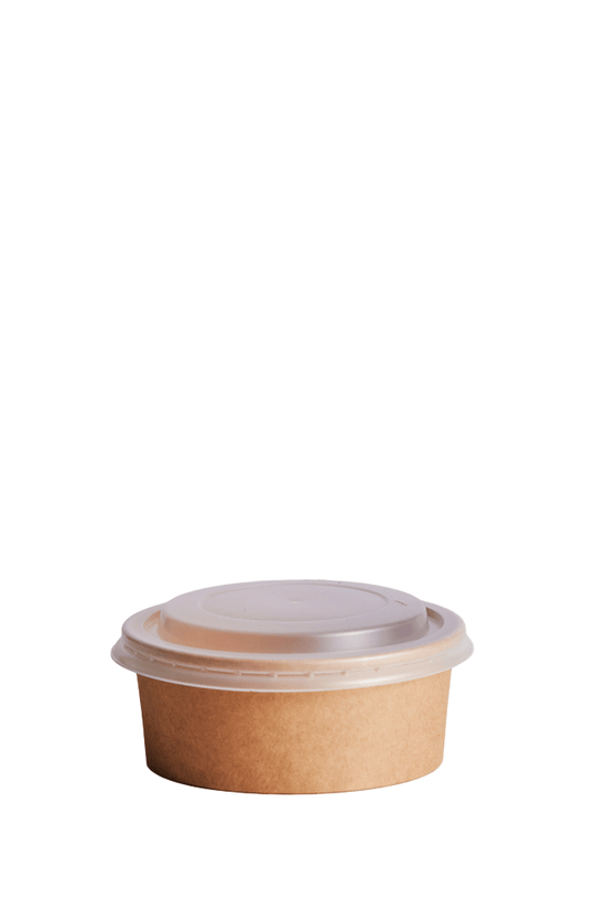 285mL (9oz) Kraft PP Paperway™ Round Container - TEM IMPORTS™