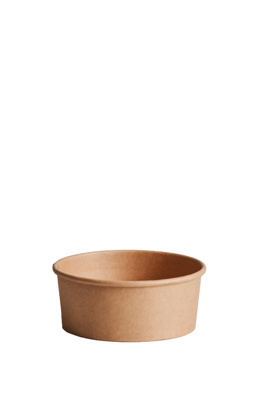 285mL (9oz) Kraft PP Paperway™ Round Container - TEM IMPORTS™