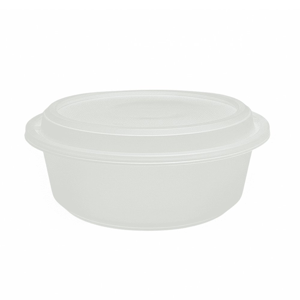 28oz/850mL Premium Round Clear Frosted Bowl - TEM IMPORTS™