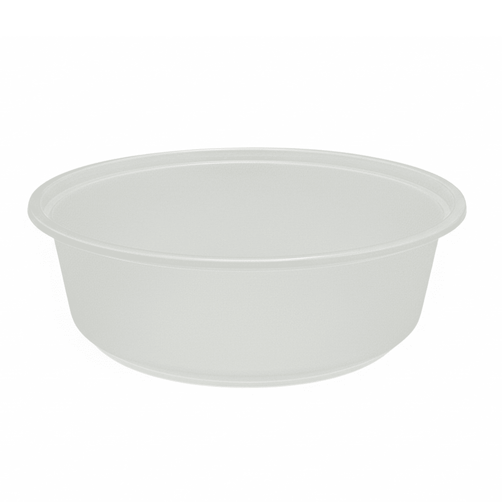 28oz/850mL Premium Round Clear Frosted Bowl - TEM IMPORTS™