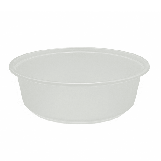 28oz/850mL Premium Round Clear Frosted Bowl - TEM IMPORTS™