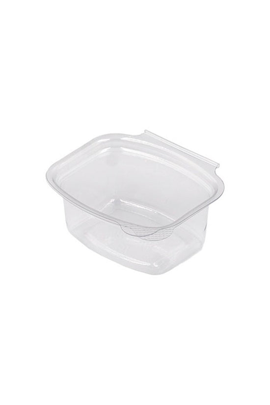 2oz/60mL Clear PET Hinged Lid Sauce Container - TEM IMPORTS™
