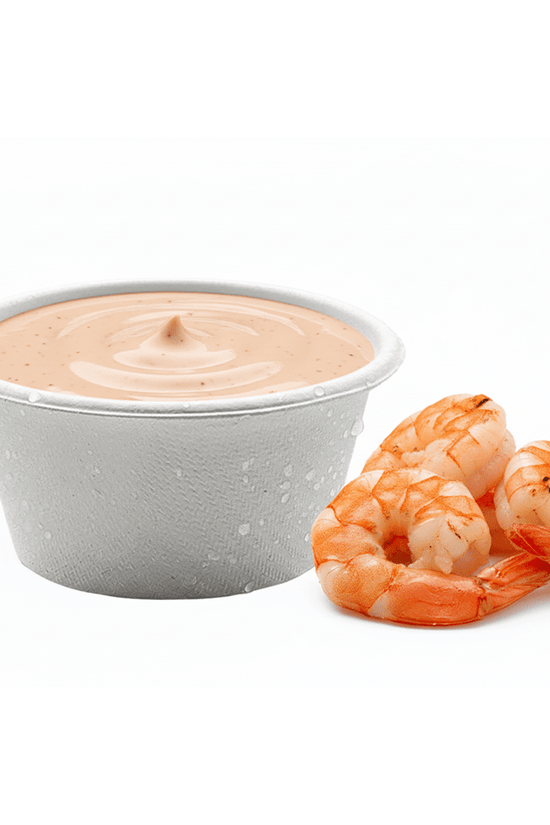 2oz/60mL White Sugarcane Portion Sauce Cup - TEM IMPORTS™
