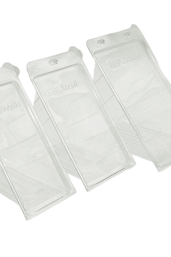 3 Point Sandwich Plastic Wedges - 400/CTN - TEM IMPORTS™