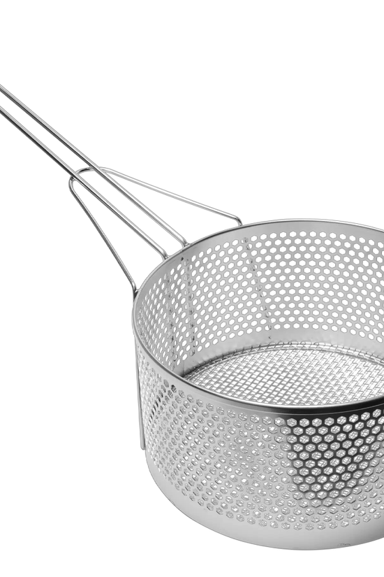 300mm Fry Basket Round Nickle Plated - TEM IMPORTS™