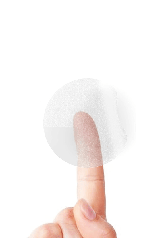 30mm Clear Round Sealing Stickers - 540PCS - TEM IMPORTS™