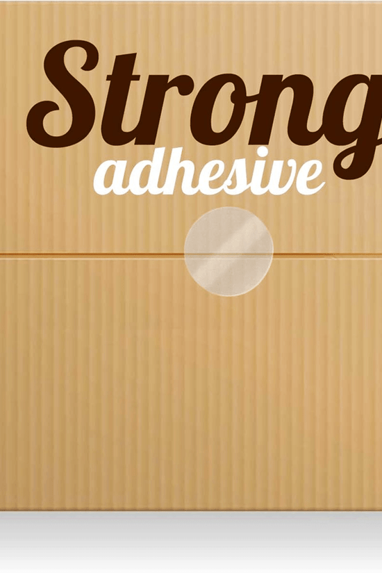 30mm Clear Round Sealing Stickers - 540PCS - TEM IMPORTS™