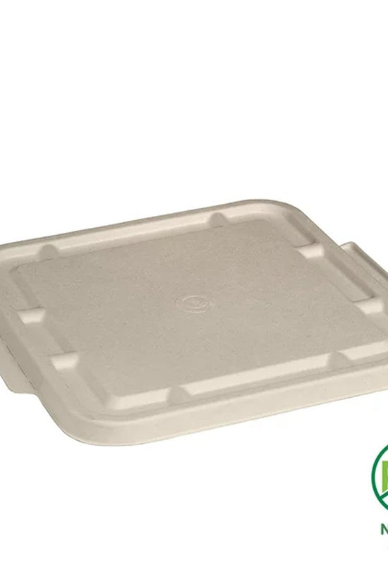 3/4/5-Compartment Natural Plant Fibre Takeaway Lid - 300pcs/Ctn - TEM IMPORTS™